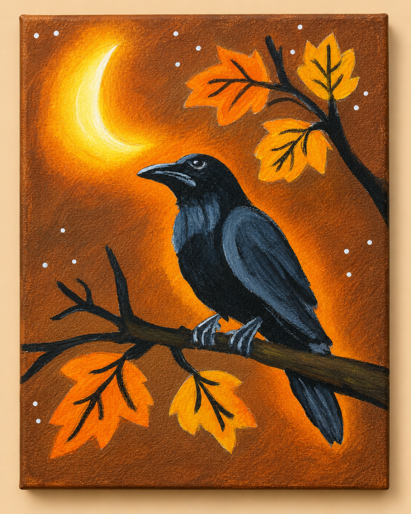 Moonlit Raven DIY Paint Kit