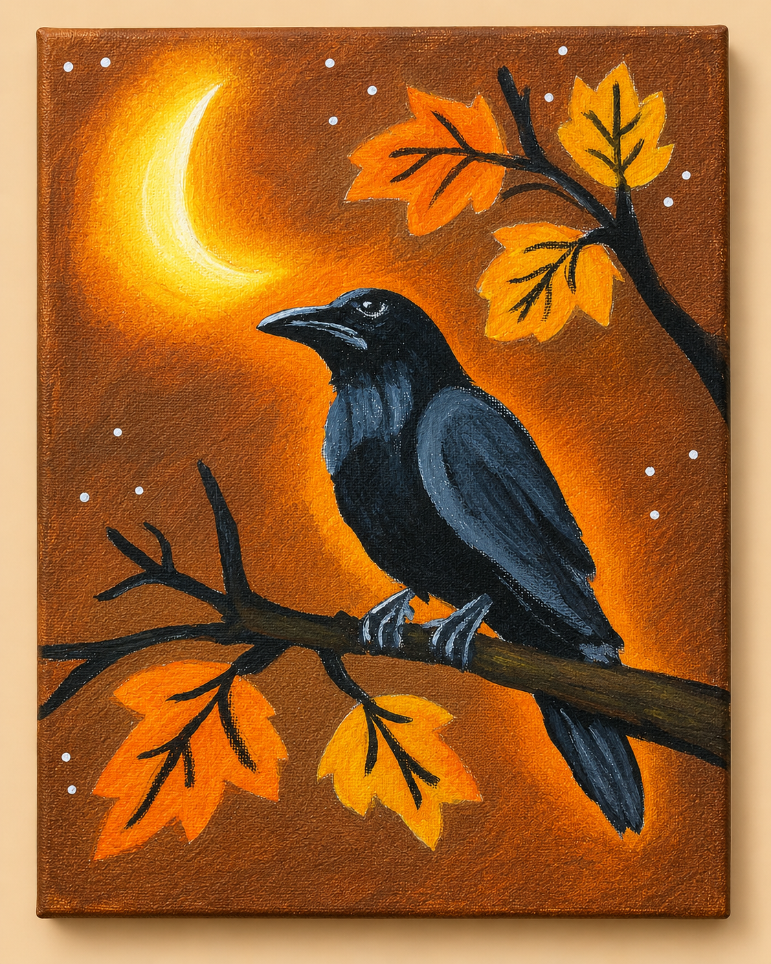 Moonlit Raven DIY Paint Kit
