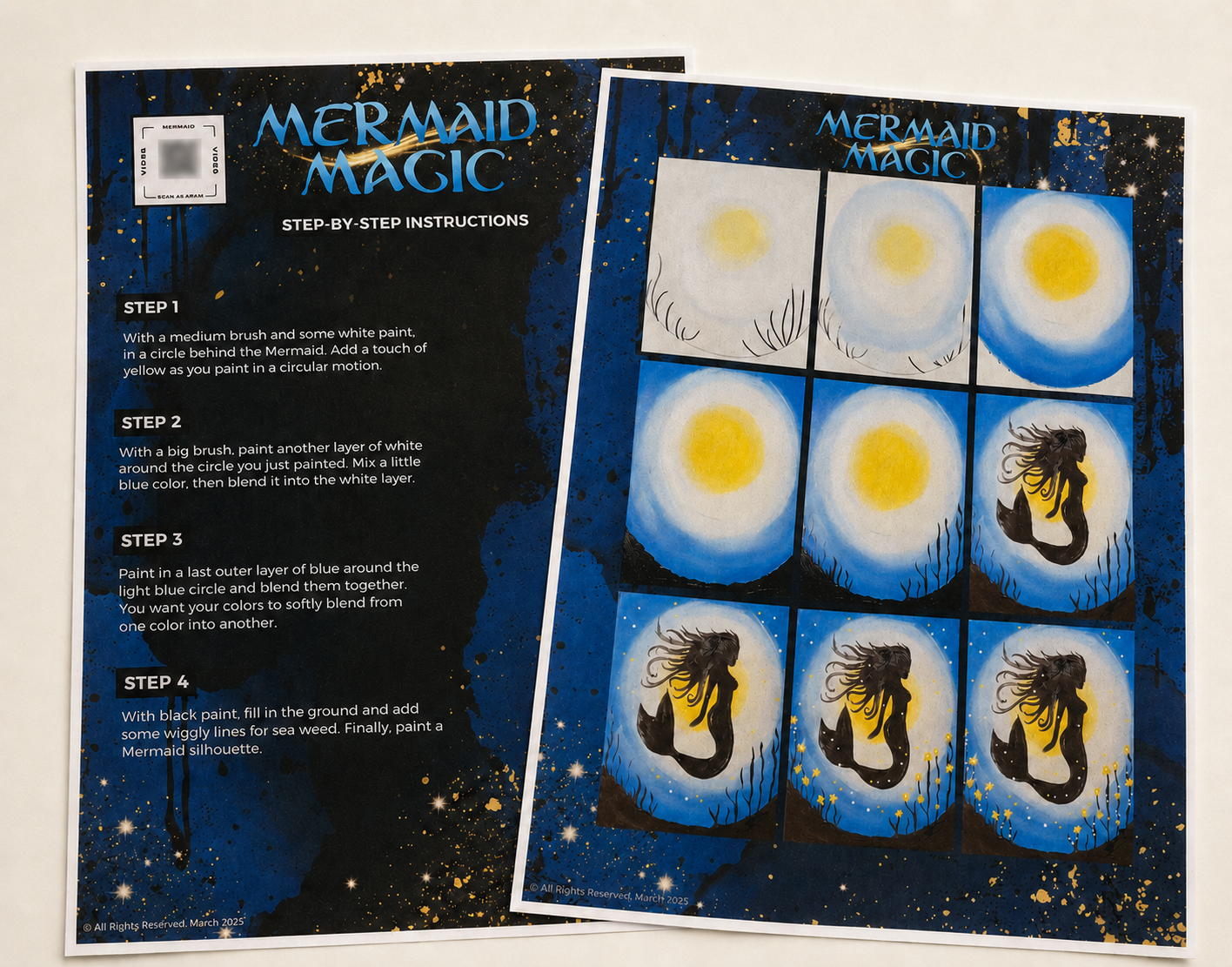 Mermaid Magic DIY Paint Kit - Image 4