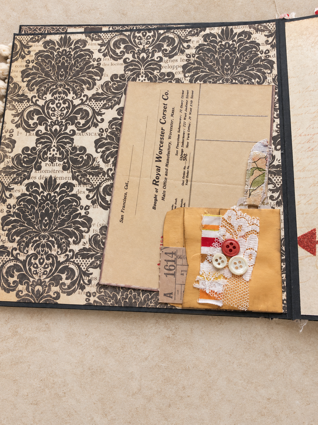Handmade Romantic Journal - Image 10