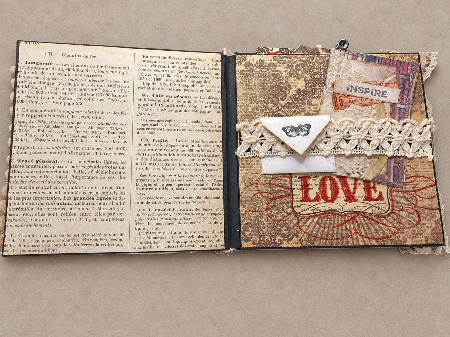 Handmade Romantic Journal - Image 7