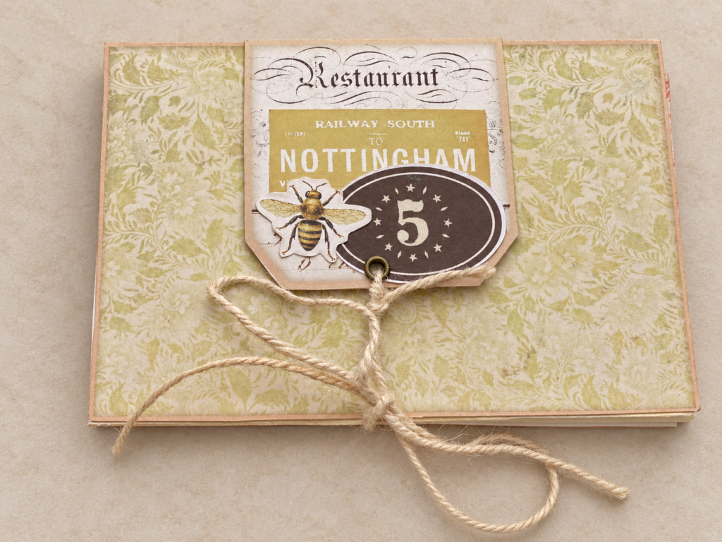 Botanical Folio with Pockets, Tags and Journaling Cards