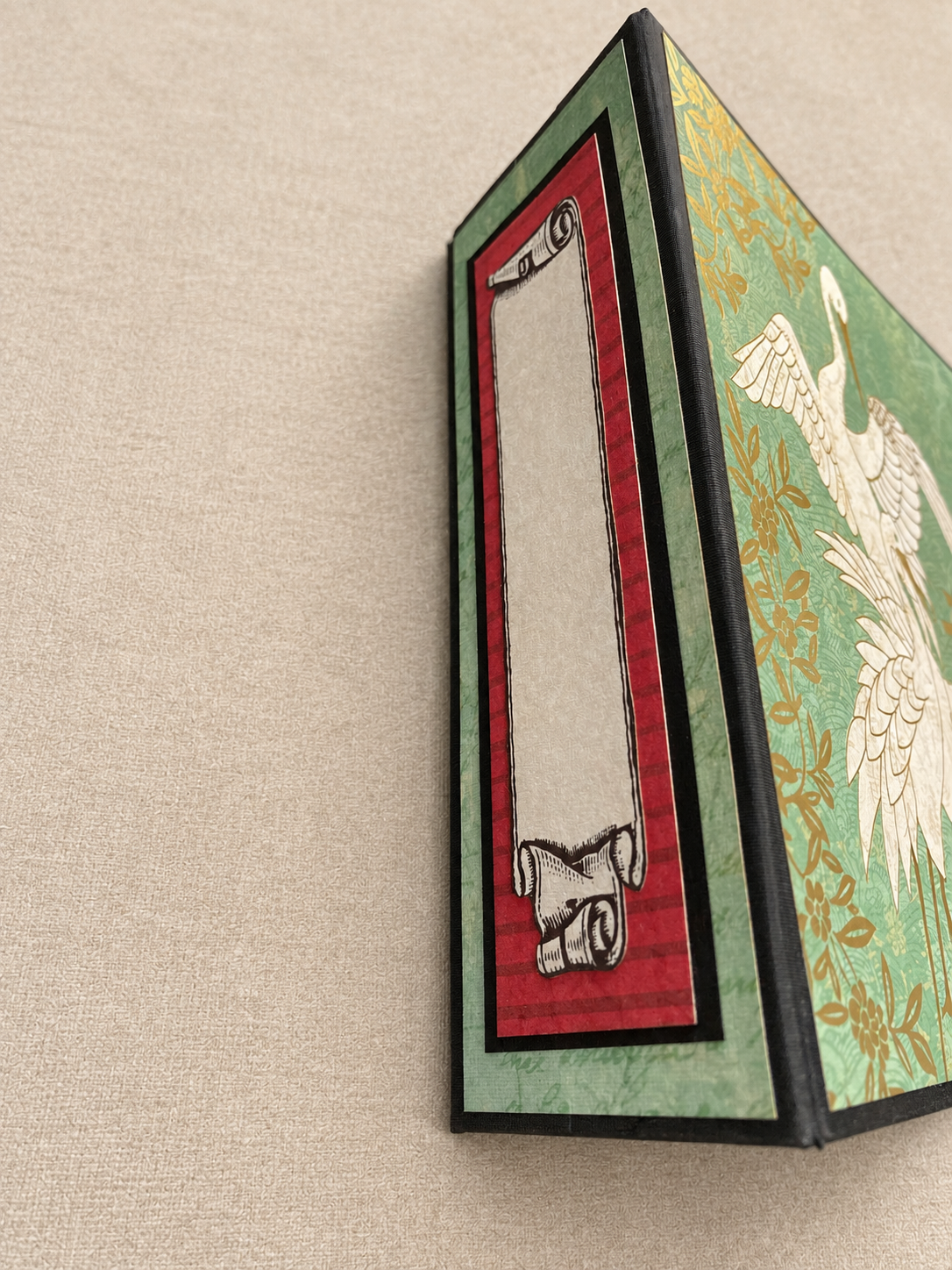 Handmade East Asian-Inspired Interactive Photo Album - Image 5
