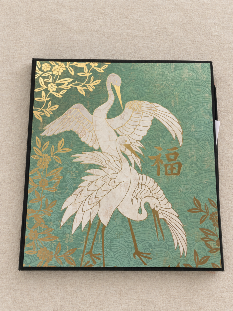 Handmade East Asian-Inspired Interactive Photo Album