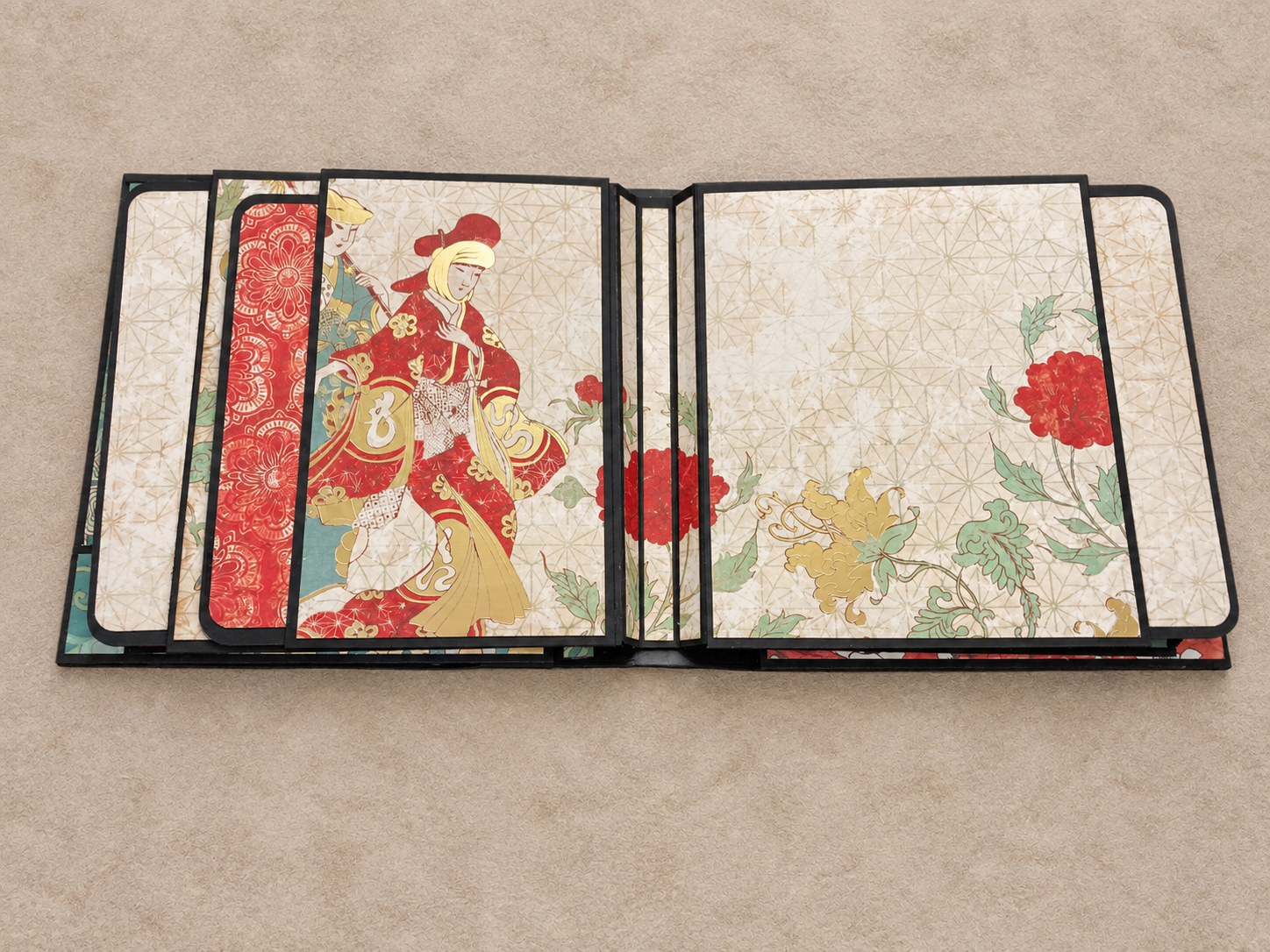 Handmade East Asian-Inspired Interactive Photo Album - Image 10